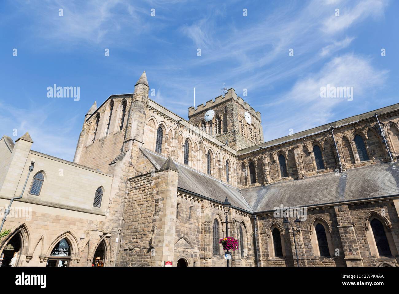 UK, Hexam, Cathedral. Stock Photo