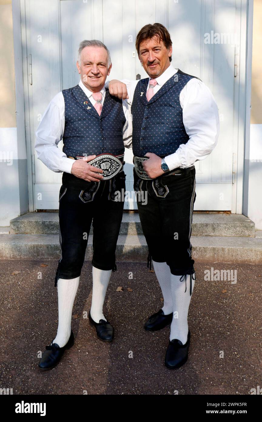 Otto Demetz und Joakin Stuffer Die Ladiner vor dem Konzert Könige der ...