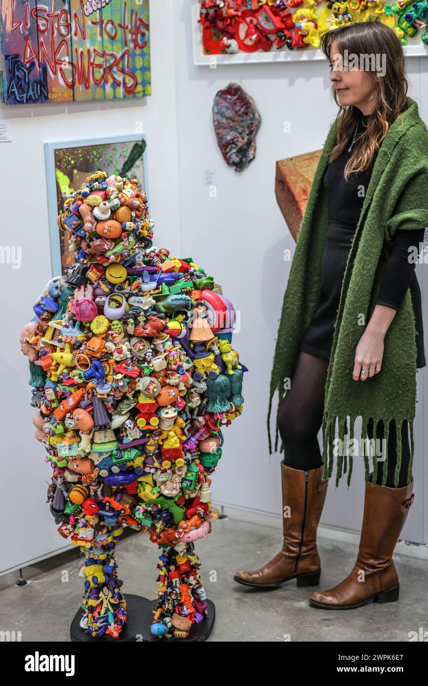 The Truman Brewery, 85 Brick Lane, London 08 March 2024 Recycling