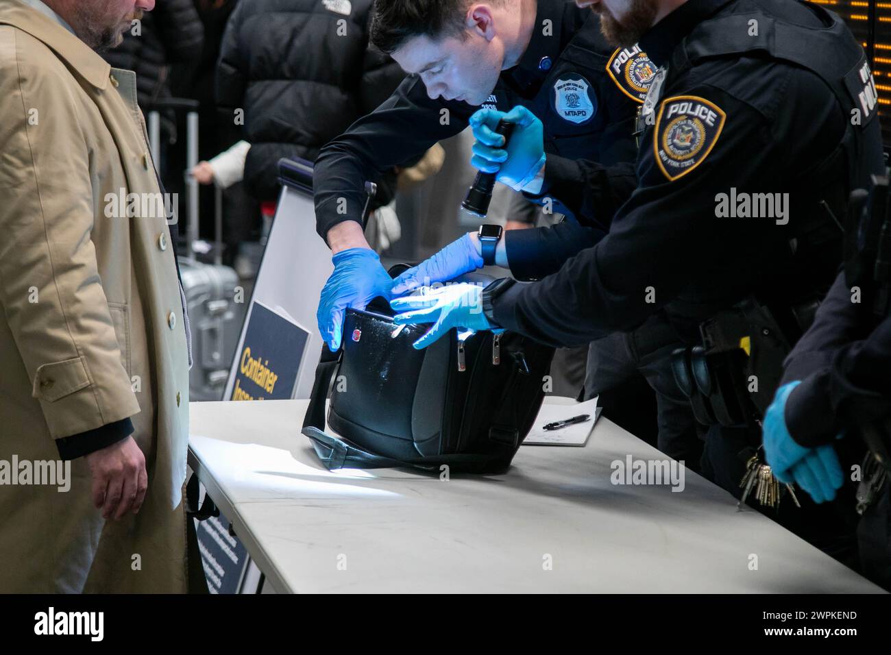 New York, USA. 7th Mar, 2024. Metropolitan Transportation Authority ...