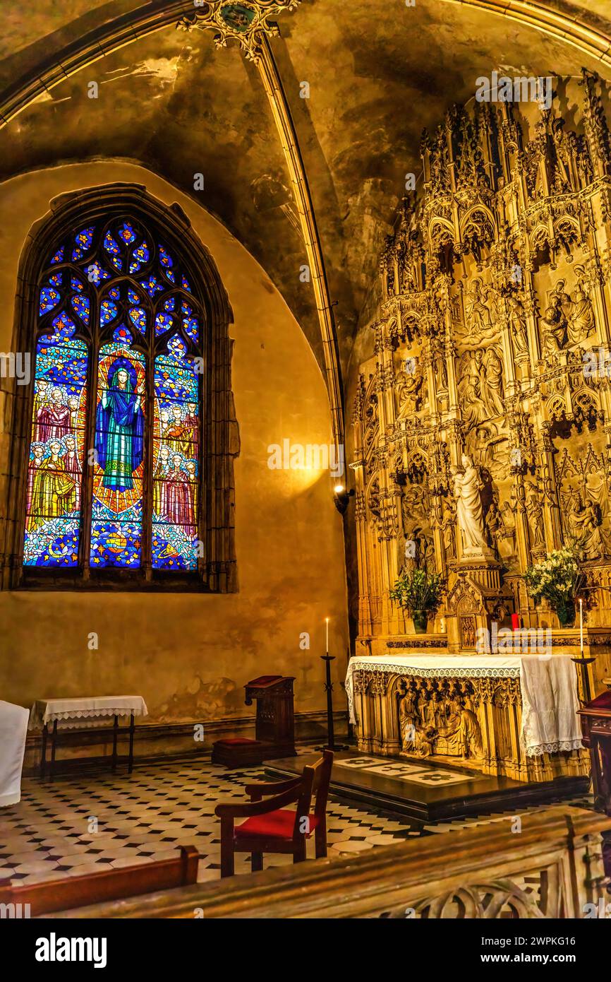 Chapel of the assumption of the virgin mary hi-res stock photography ...