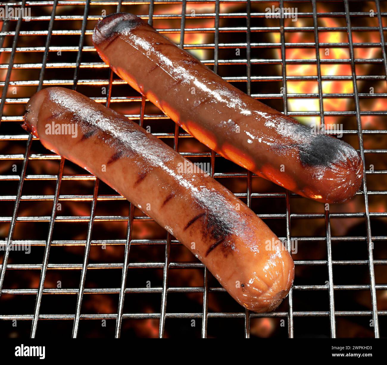 Plump delicious hot dogs hi-res stock photography and images - Alamy