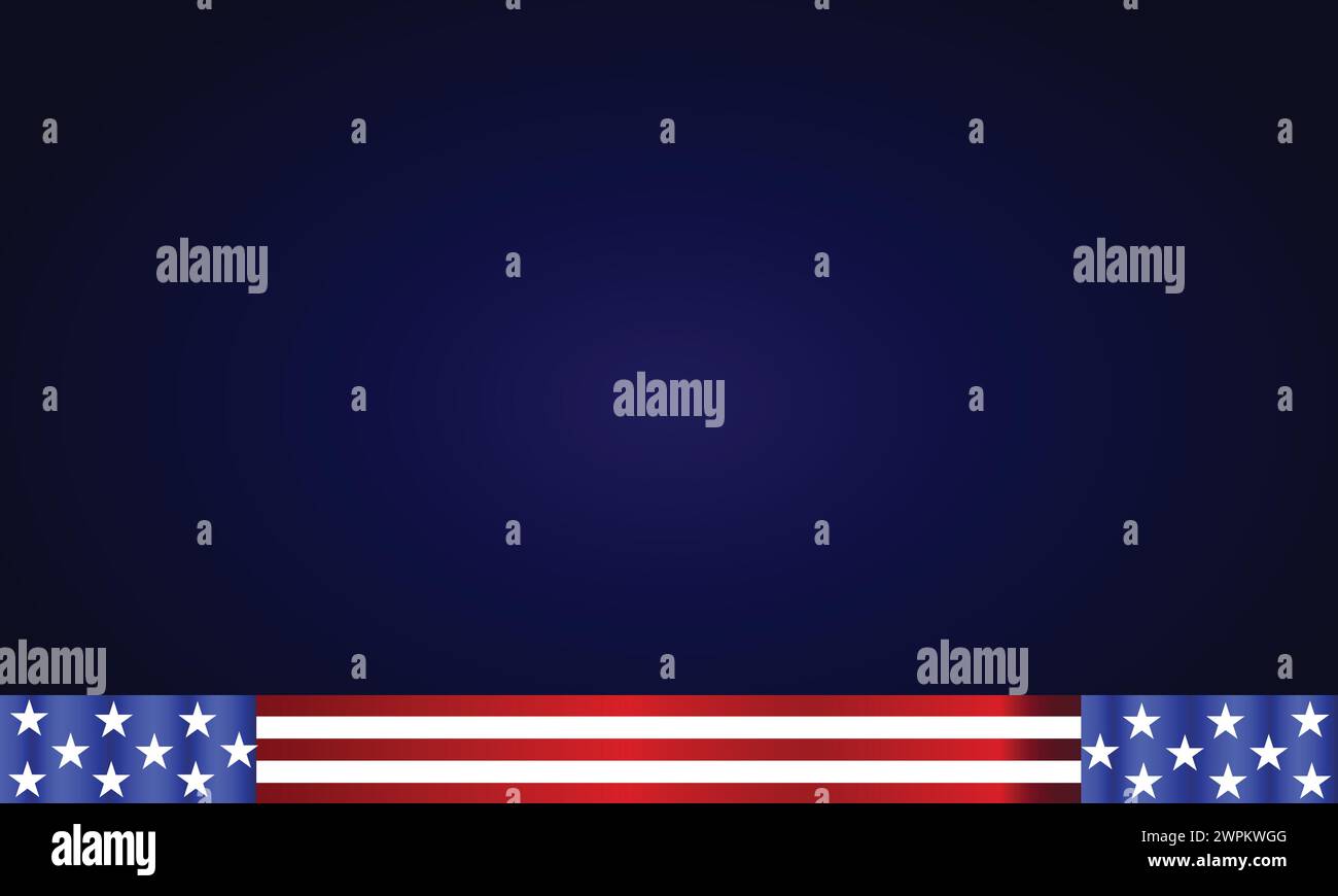 Vector usa flag hires stock photography and images Alamy
