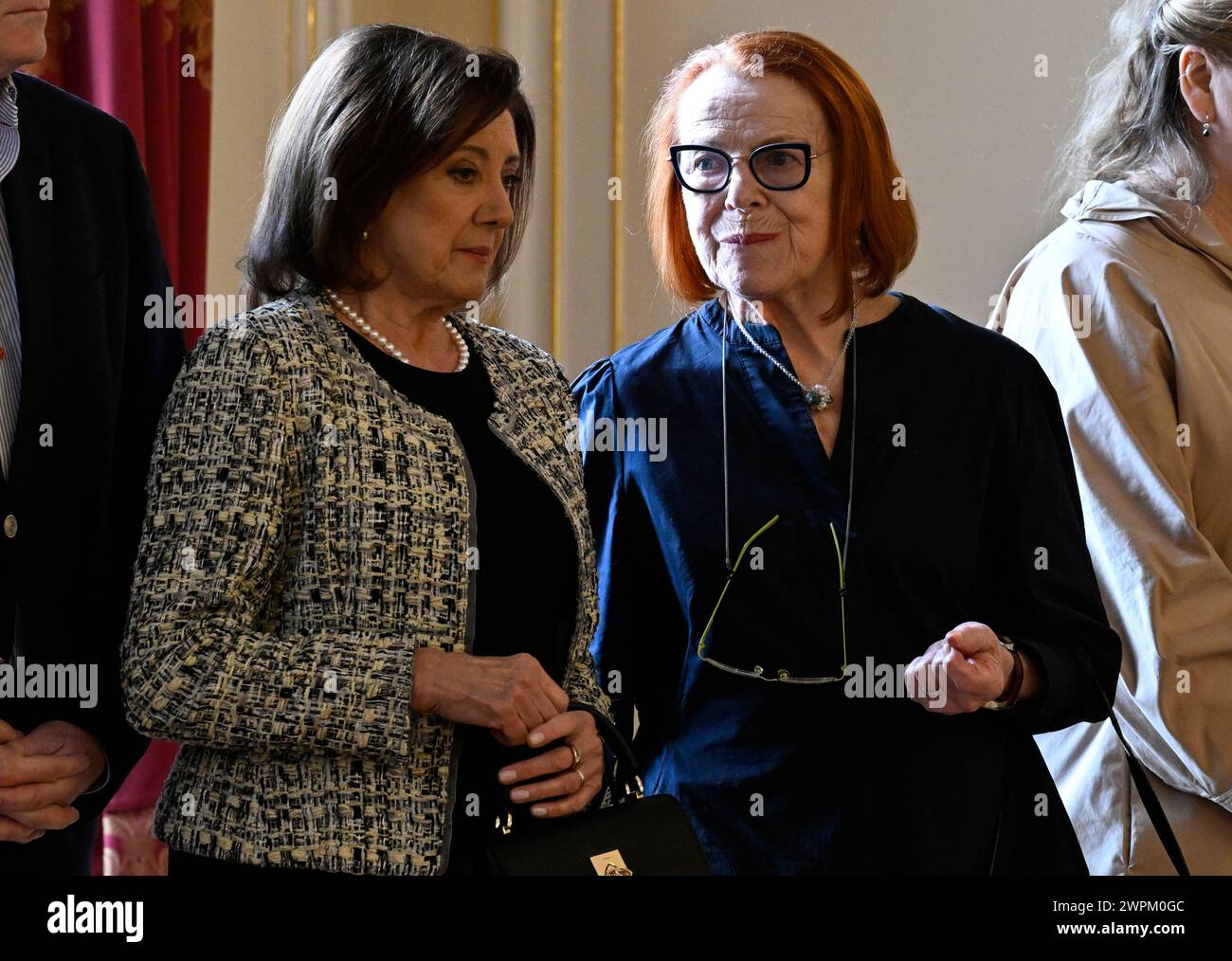 President Petr Pavel and his wife Eva Pavlova (not pictured) receive 20 ...