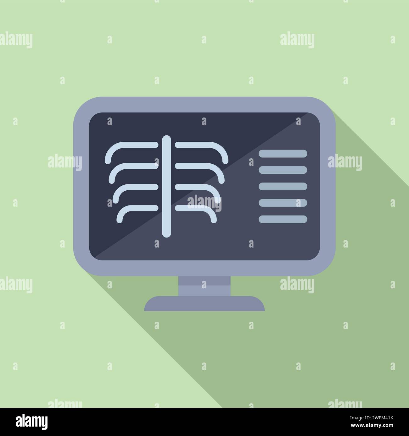 Doctor radiograph lung Stock Vector Images Alamy