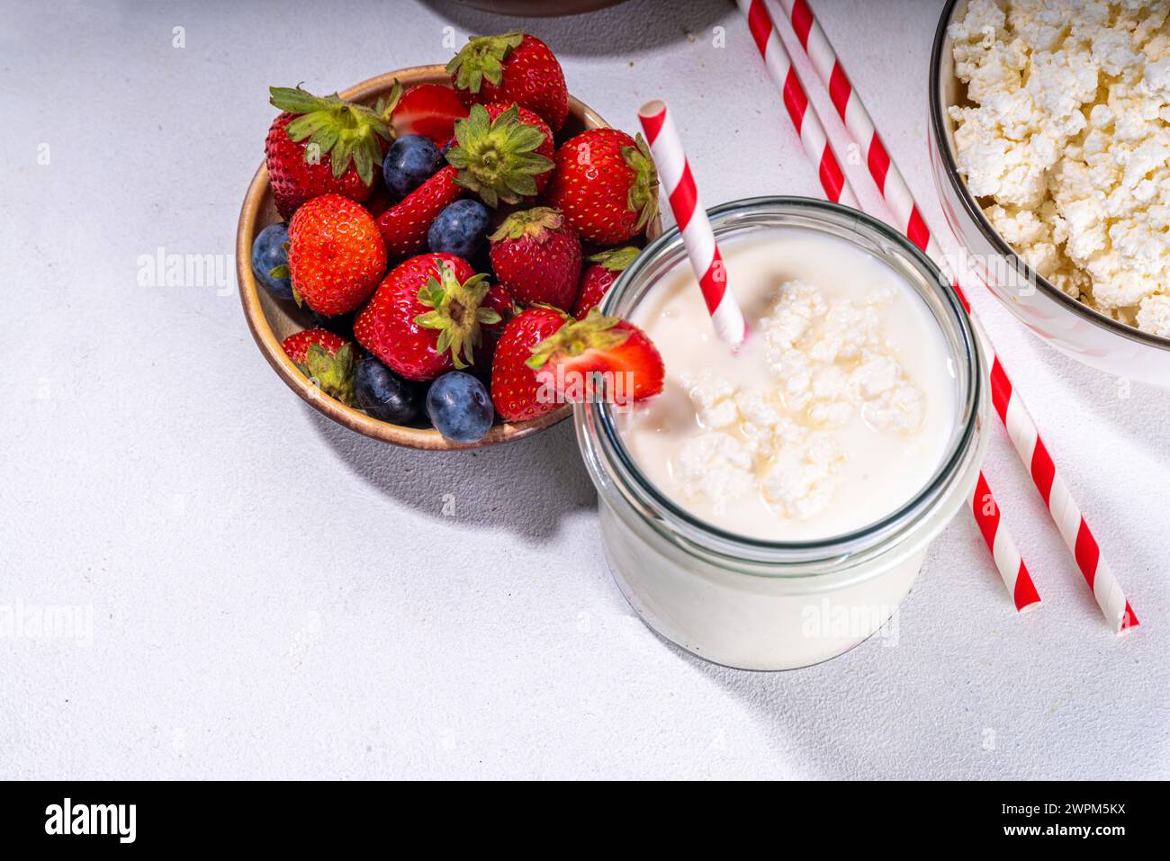 Cottage cheese milkshake, highprotein non protein powder, yogurt based