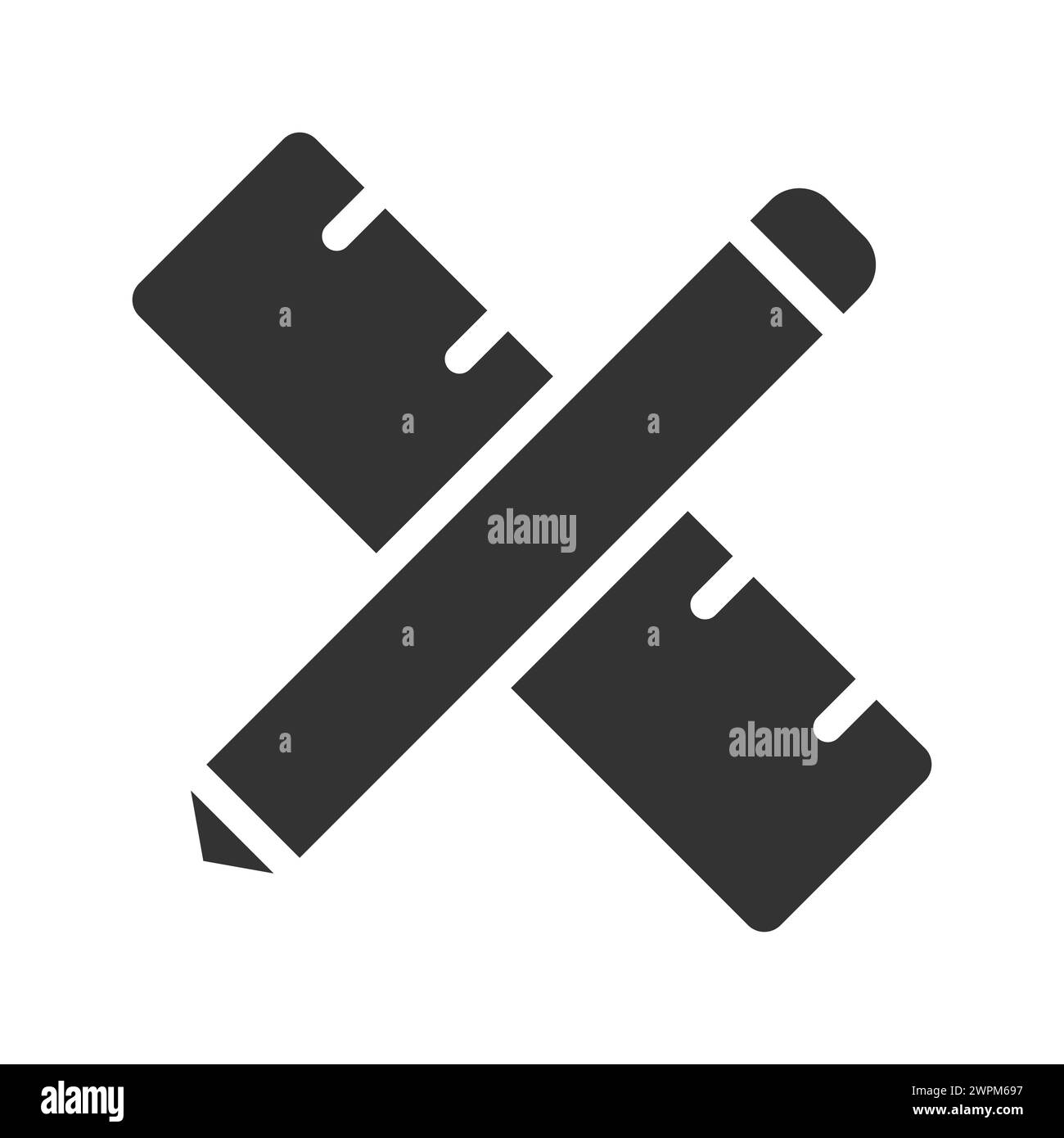 Scale and pencil Black and White Stock Photos & Images - Alamy