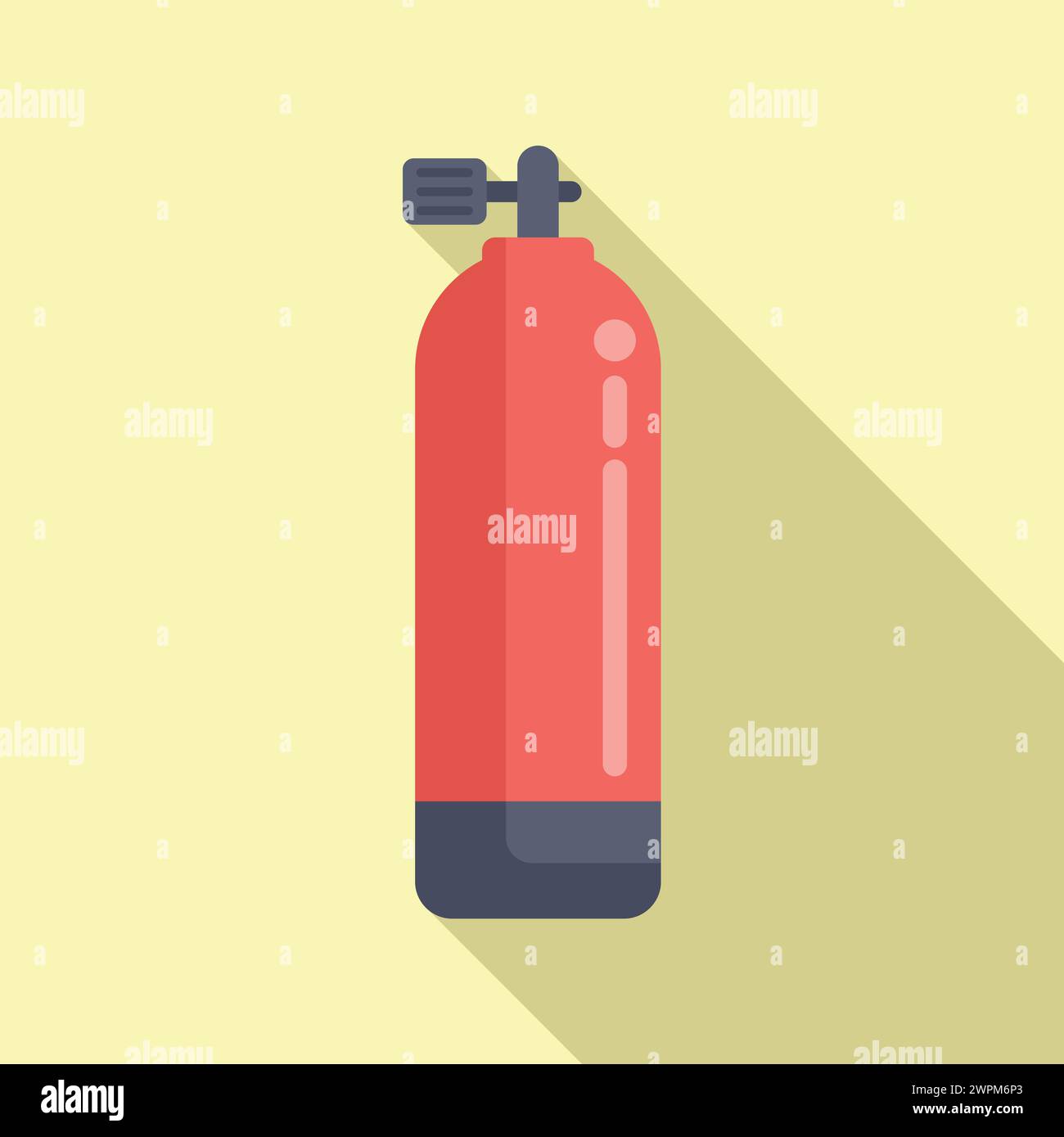 Oxygen balloon icon flat vector. Medical doctor aid. Mobile healthcare ...