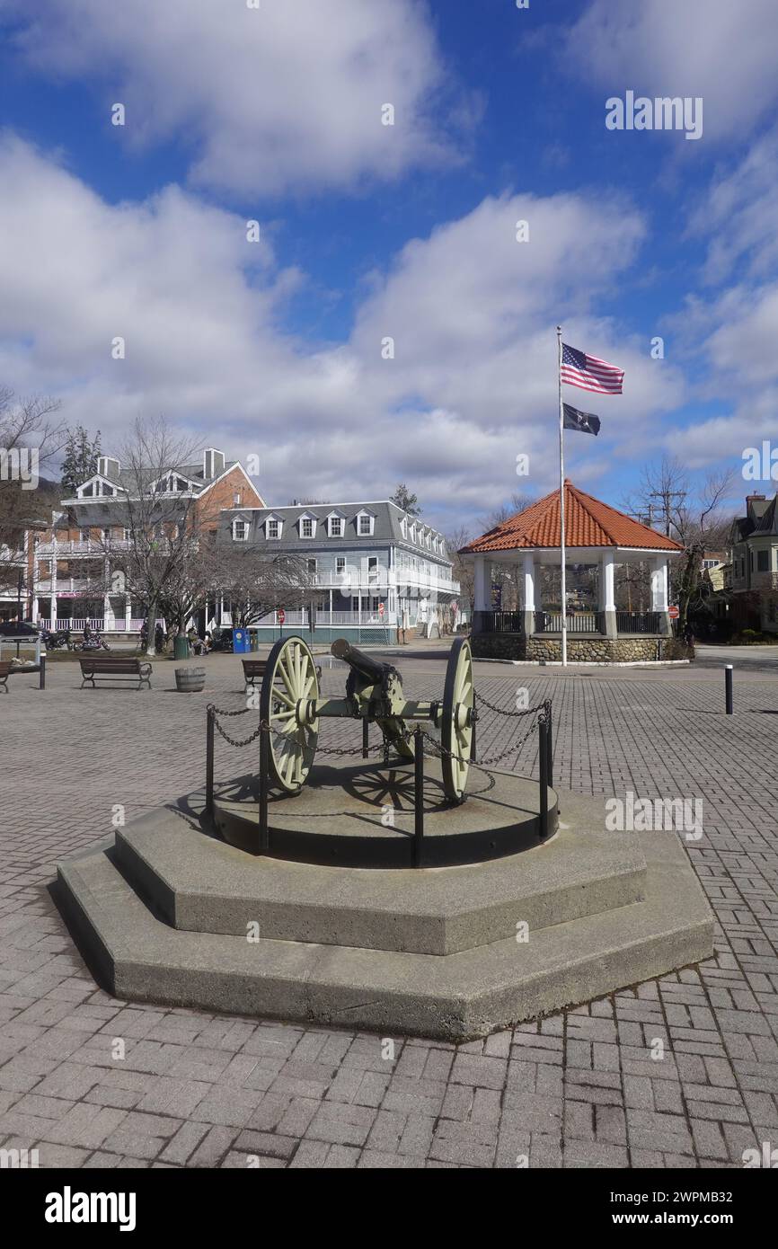 Cold Spring a village on the banks of the Hudson River in town of Philipstown, Putnam County, New York United States Stock Photo