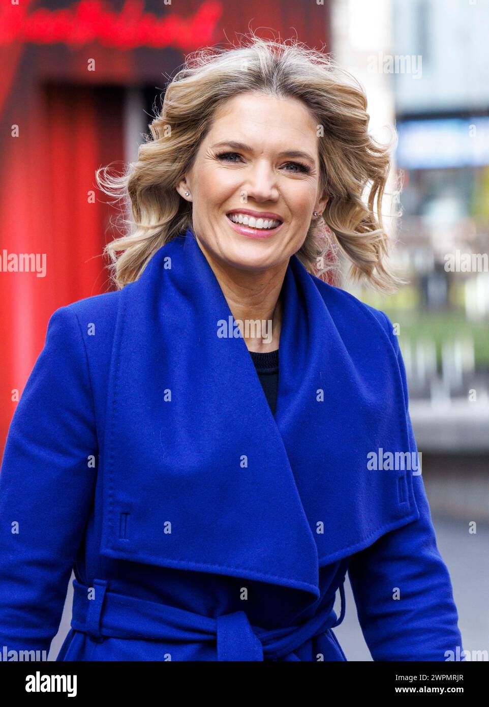 London, UK. 8th Mar, 2024. Charlotte Hawkins at Global Radio. Credit ...