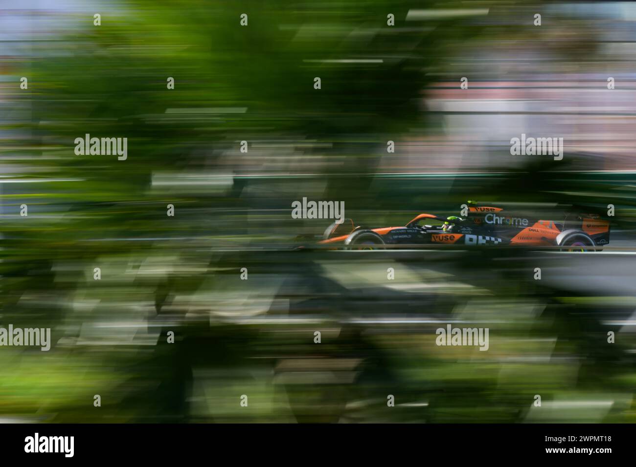 Jeddah, Saudi Arabia. 8th March 2024. Lando Norris of Mclaren Formula 1