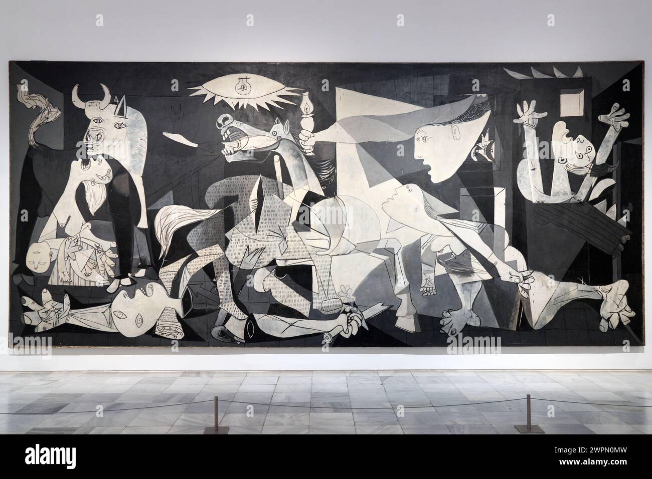 Guernica, 1937, Pablo Picasso (1881-1973), Reina Sofia Museum, Madrid Stock Photo