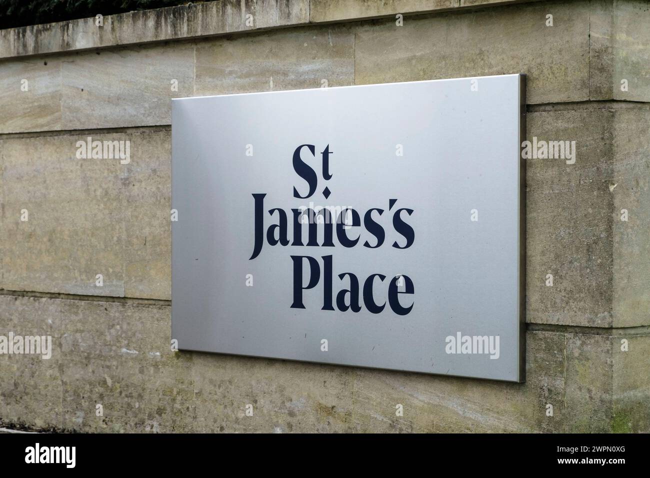 Around Cirencester a small Gloucestershire town. St Jame's Place Head Office Building Stock Photo