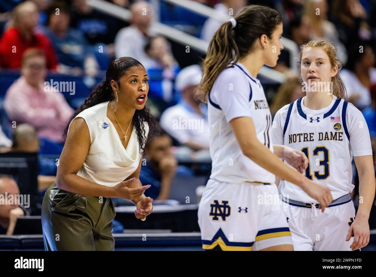 Greensboro, NC, USA. 8th Mar, 2024. during the quarterfinals of the