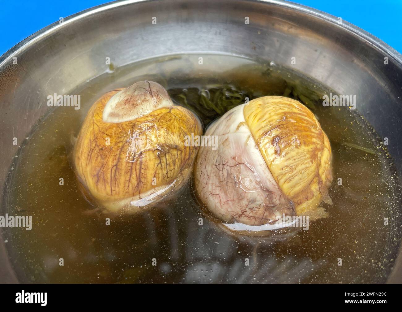 duck-egg. Trứng vịt lộn là món ăn nôi tiếng thế giới. Duck eggs. In Southeast Asia, it is a very popular dish. 越南旅游, वियतनाम पर्यटन, 베트남 관광, ベトナム観光 Stock Photo