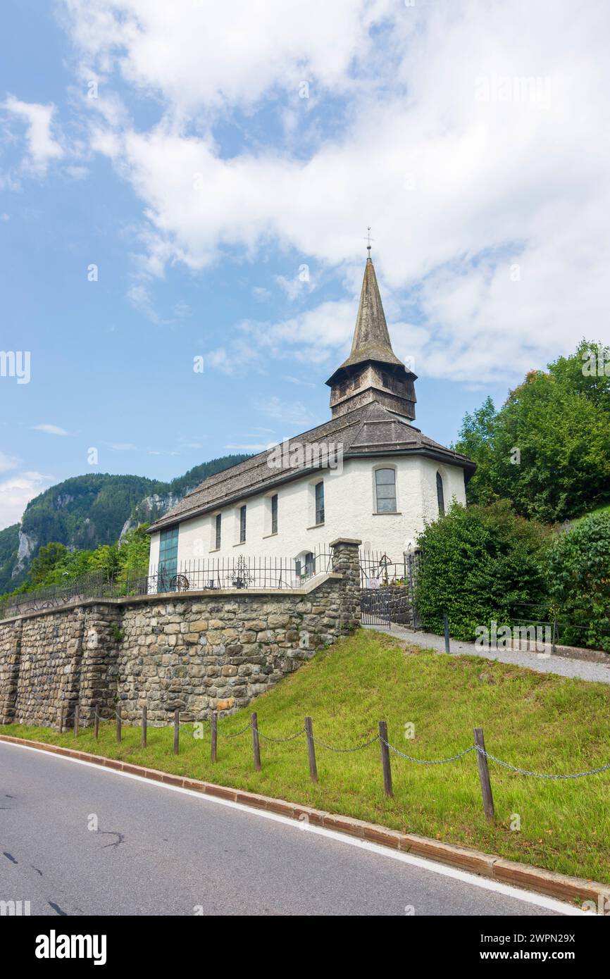 church Reuthe Reuthe Bregenzerwald Bregenz Forest Vorarlberg Austria Stock Photo