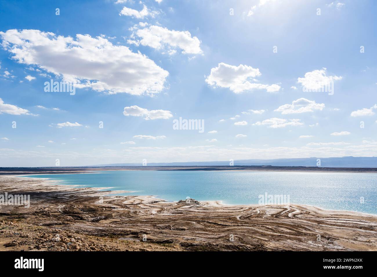 Dead Sea, Jordan, Middle East, Asia Stock Photo