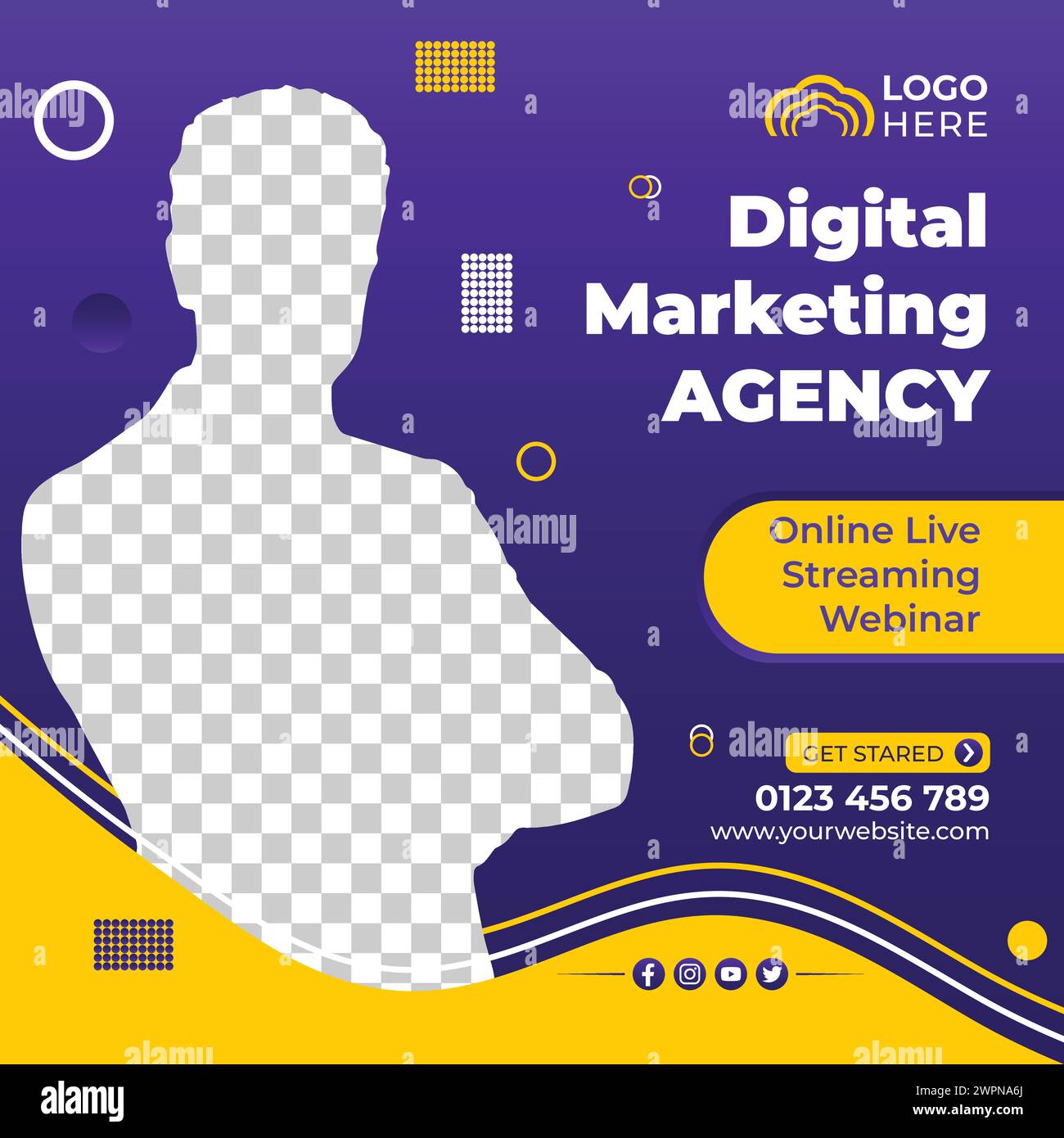 digital marketing corporate business Social Media Post Design. business ...