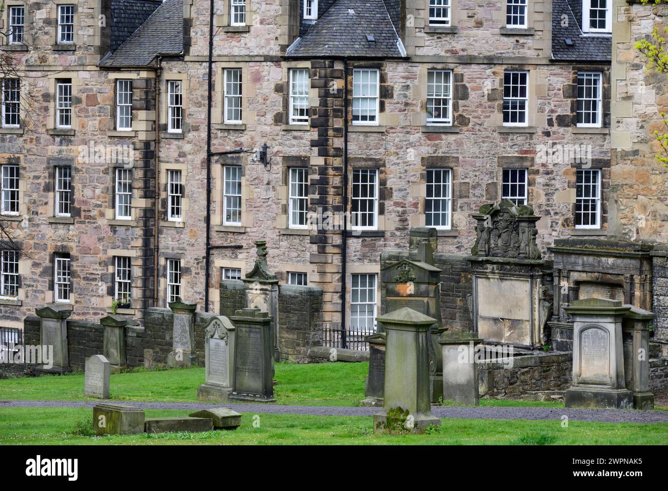 United Kingdom, Scotland, Edinburgh, Architecture, Greyfriars Cemetery Stock Photo