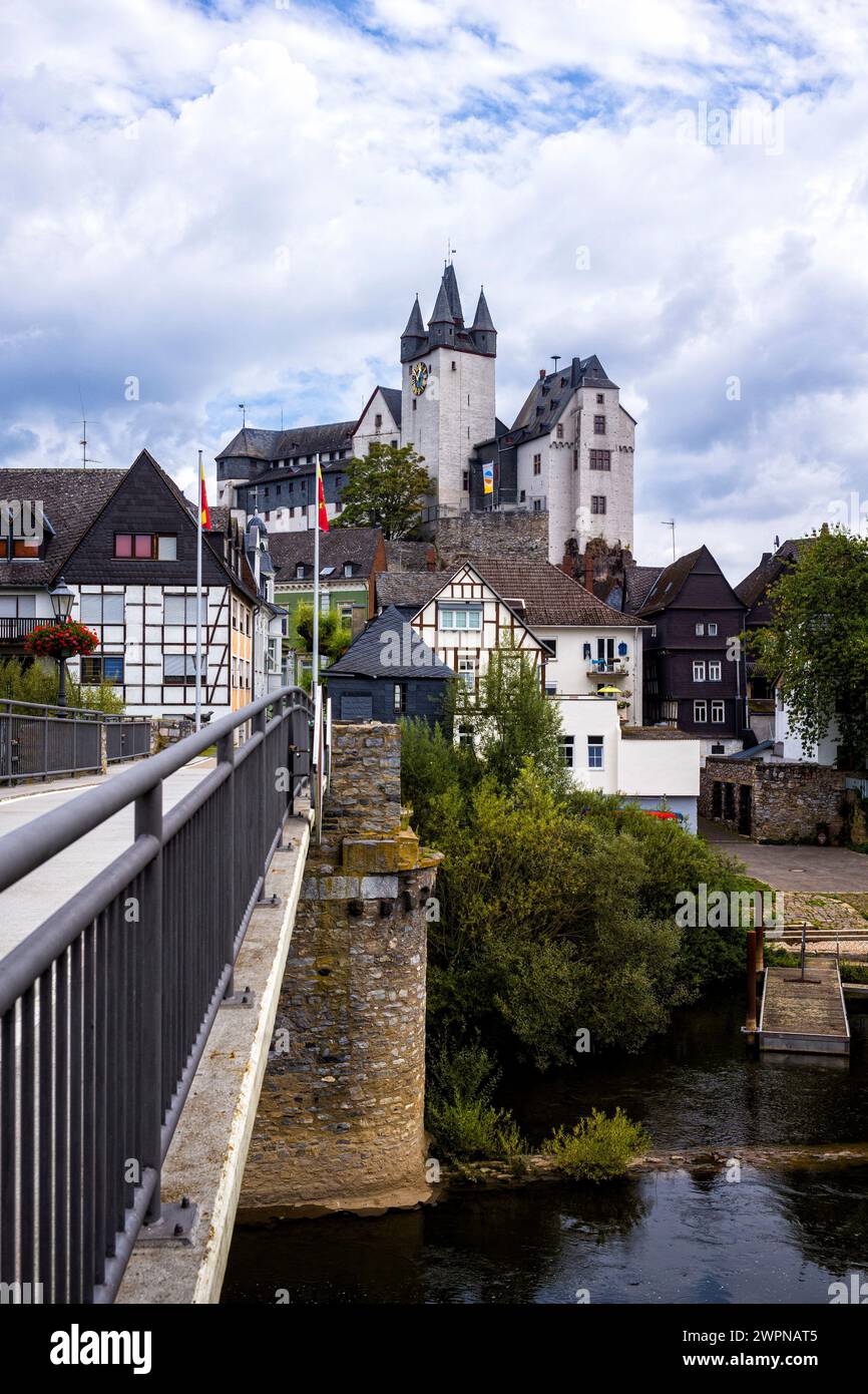 Count's castle in Diez an der Lahn Stock Photo - Alamy
