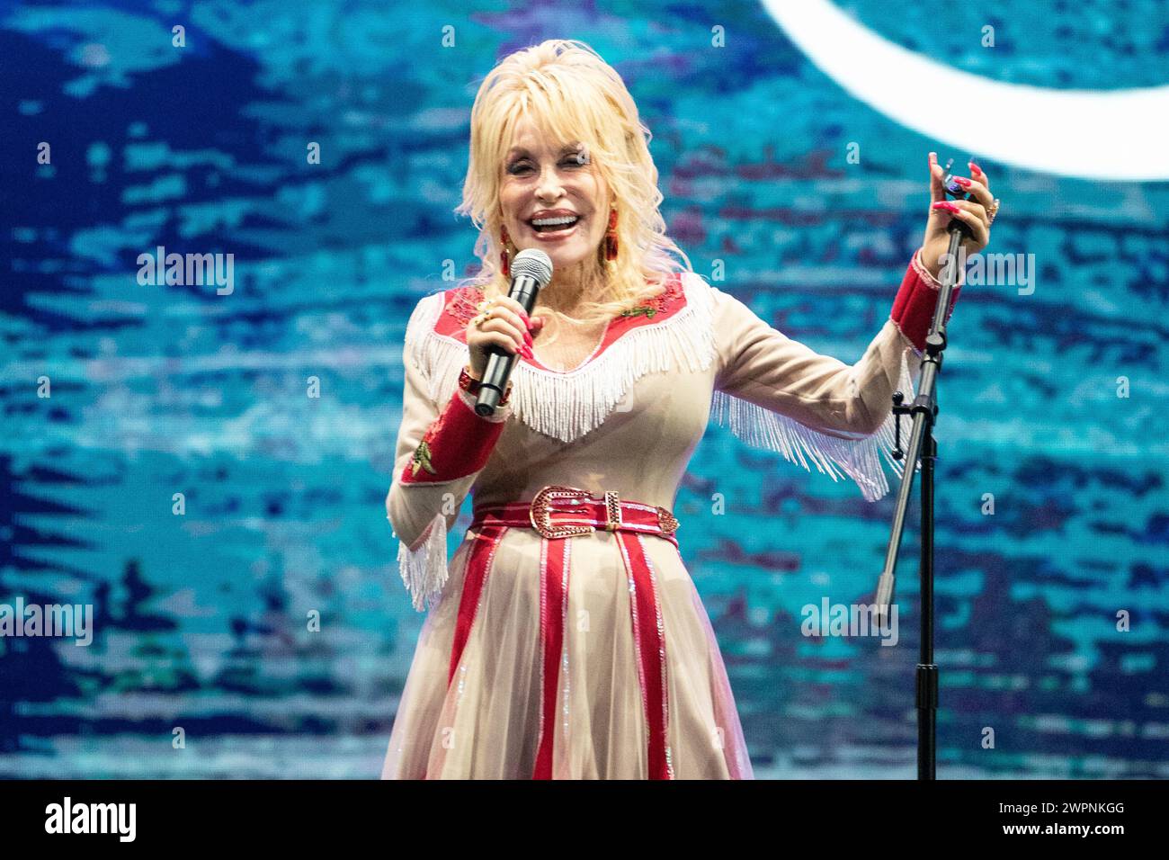 Dolly Parton is seen at Dollywood's Season Passholder and Media Day on