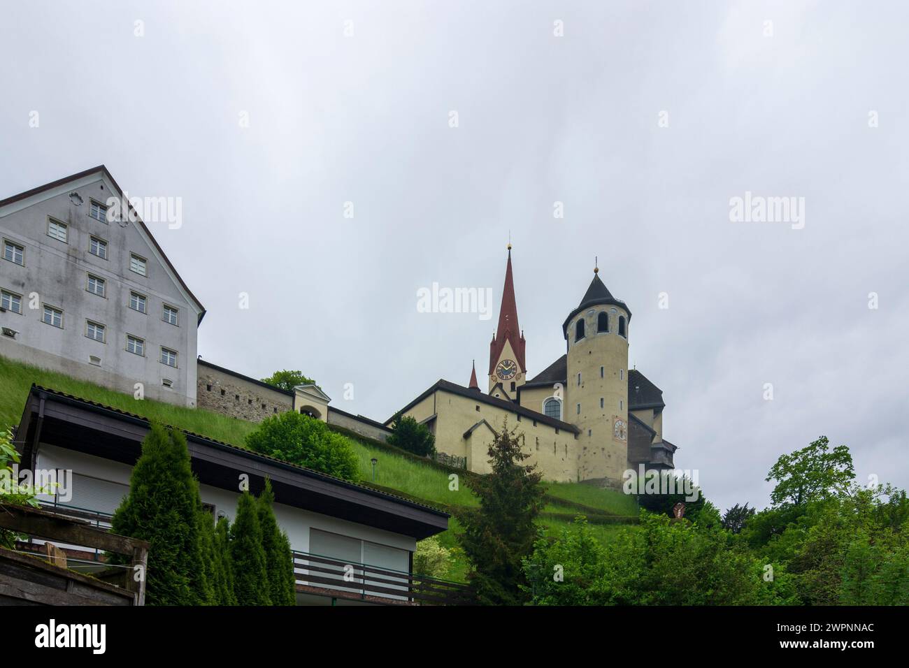 Rankweil, church Basilika Rankweil in Vorarlberg, Austria Stock Photo