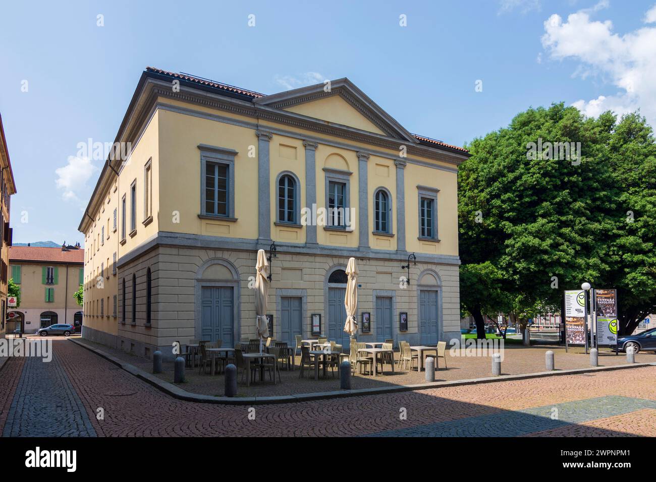 Theater teatro sociale in bellinzona hires stock photography and