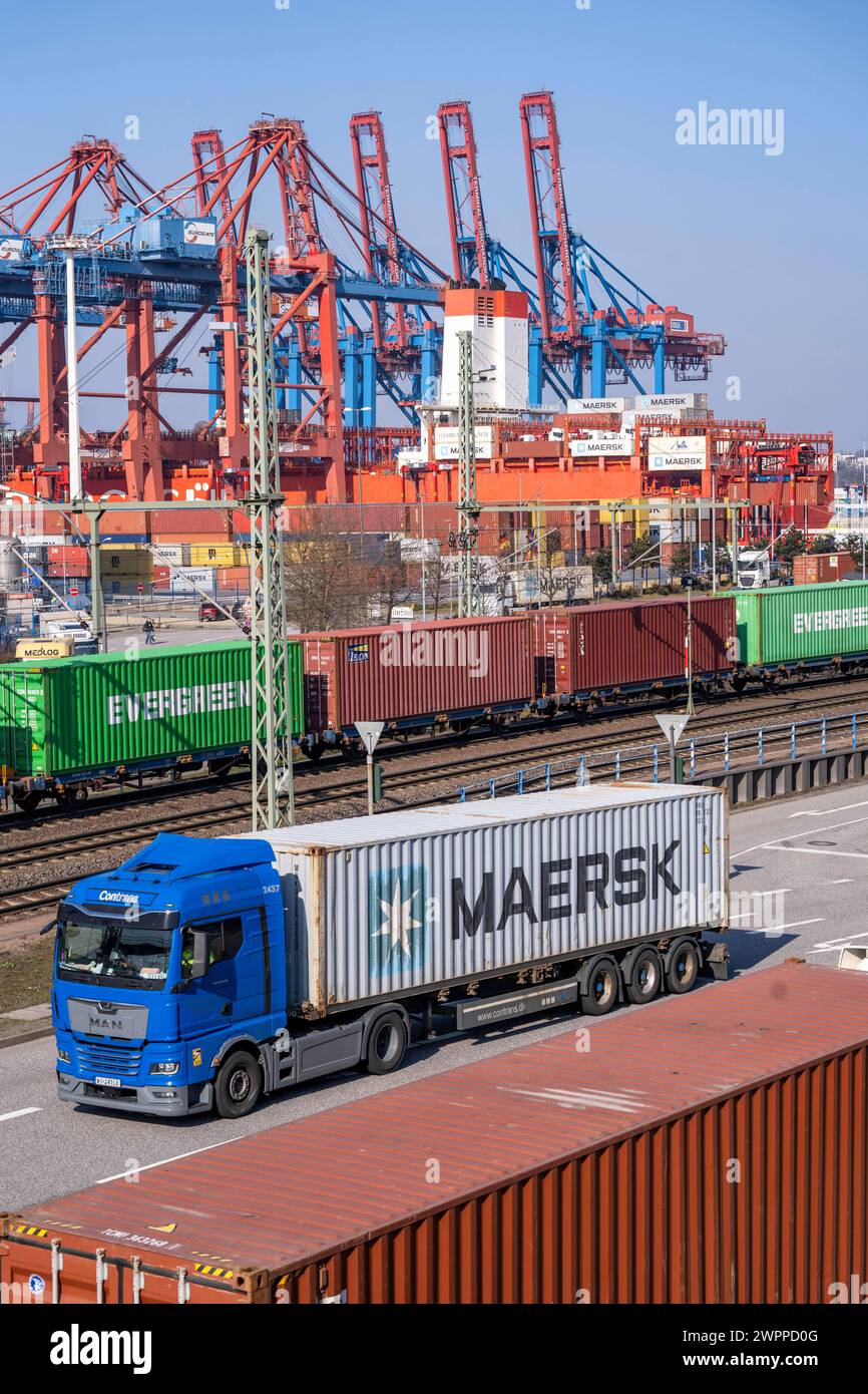 Spannende Container Fr Lkw Fotosnull