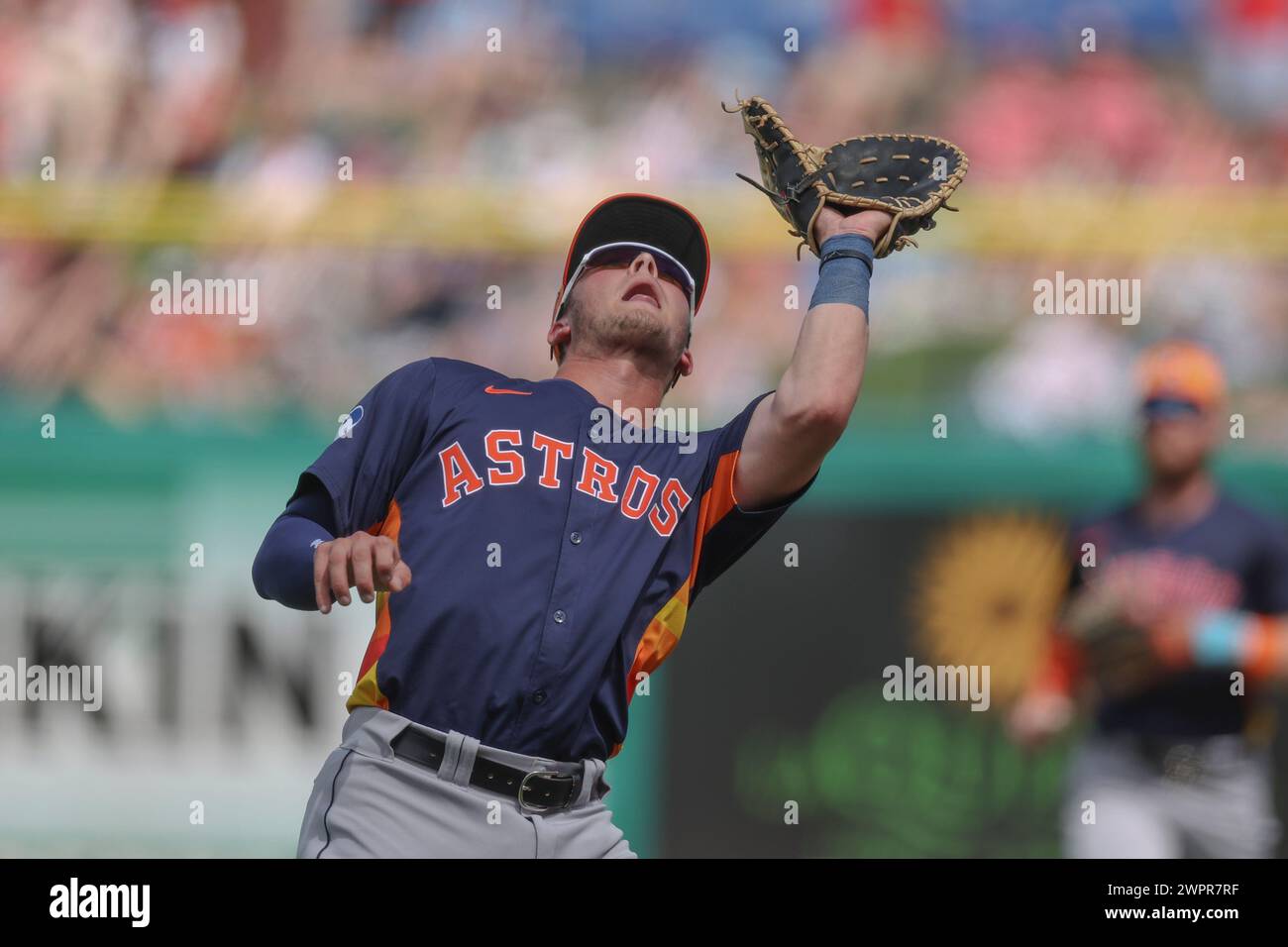 Clearwater, FL during an MLB spring training game on March 8, 2024 at