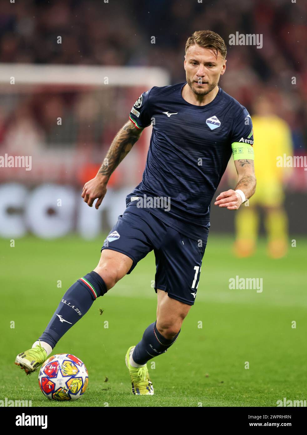 Ciro Immobile of Lazio Rom MUNICH, GERMANY MARCH 05 UEFA Champions