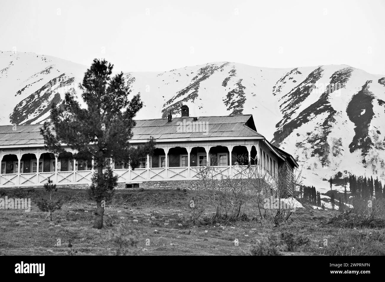 Nedous Hotel, Gulmarg, Baramulla, Kashmir, Jammu and Kashmir, India, Asia Stock Photo