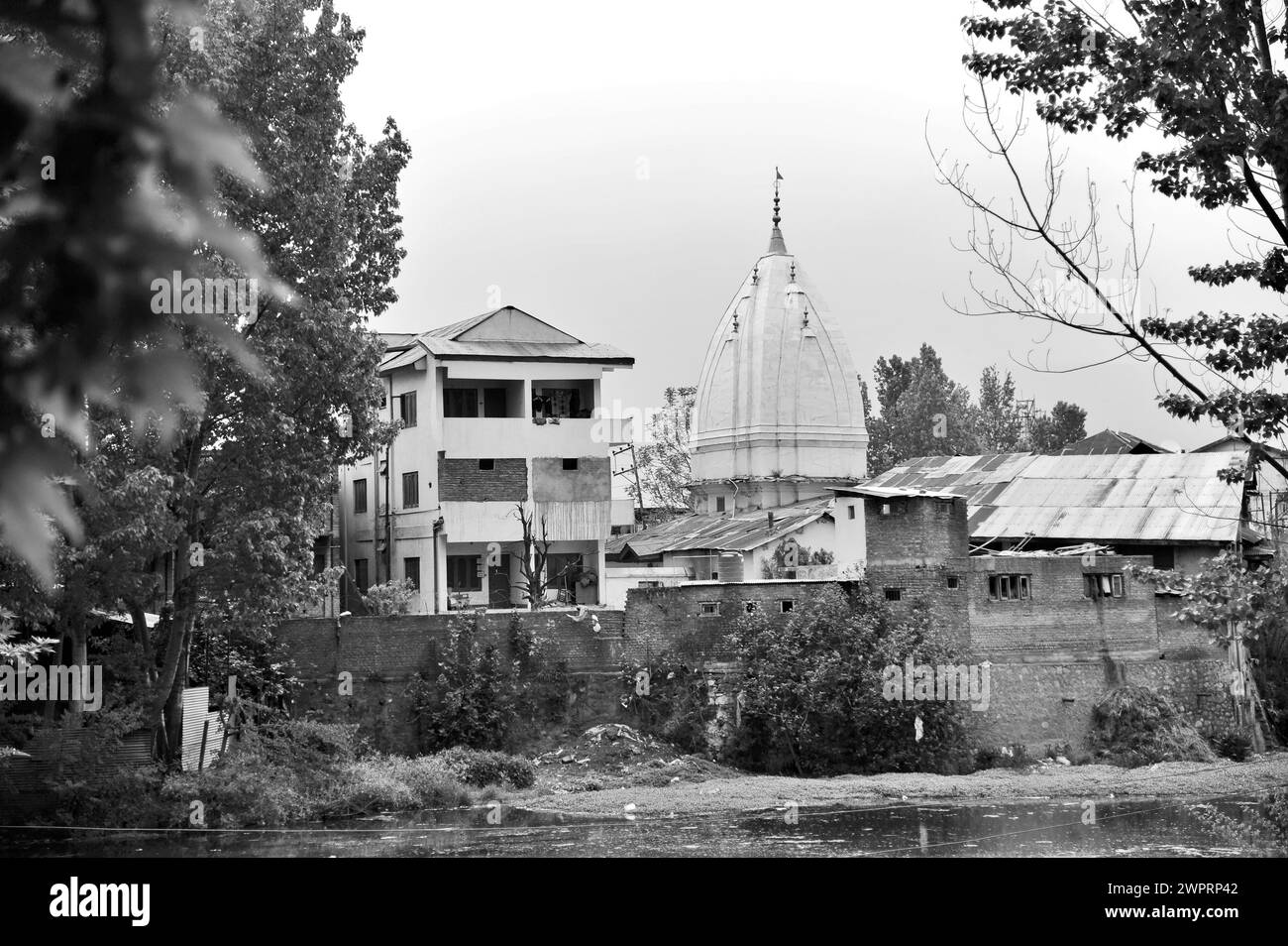 Hindu Shiva Temple, Srinagar, Kashmir, Jammu and Kashmir, India, Asia Stock Photo Alamy