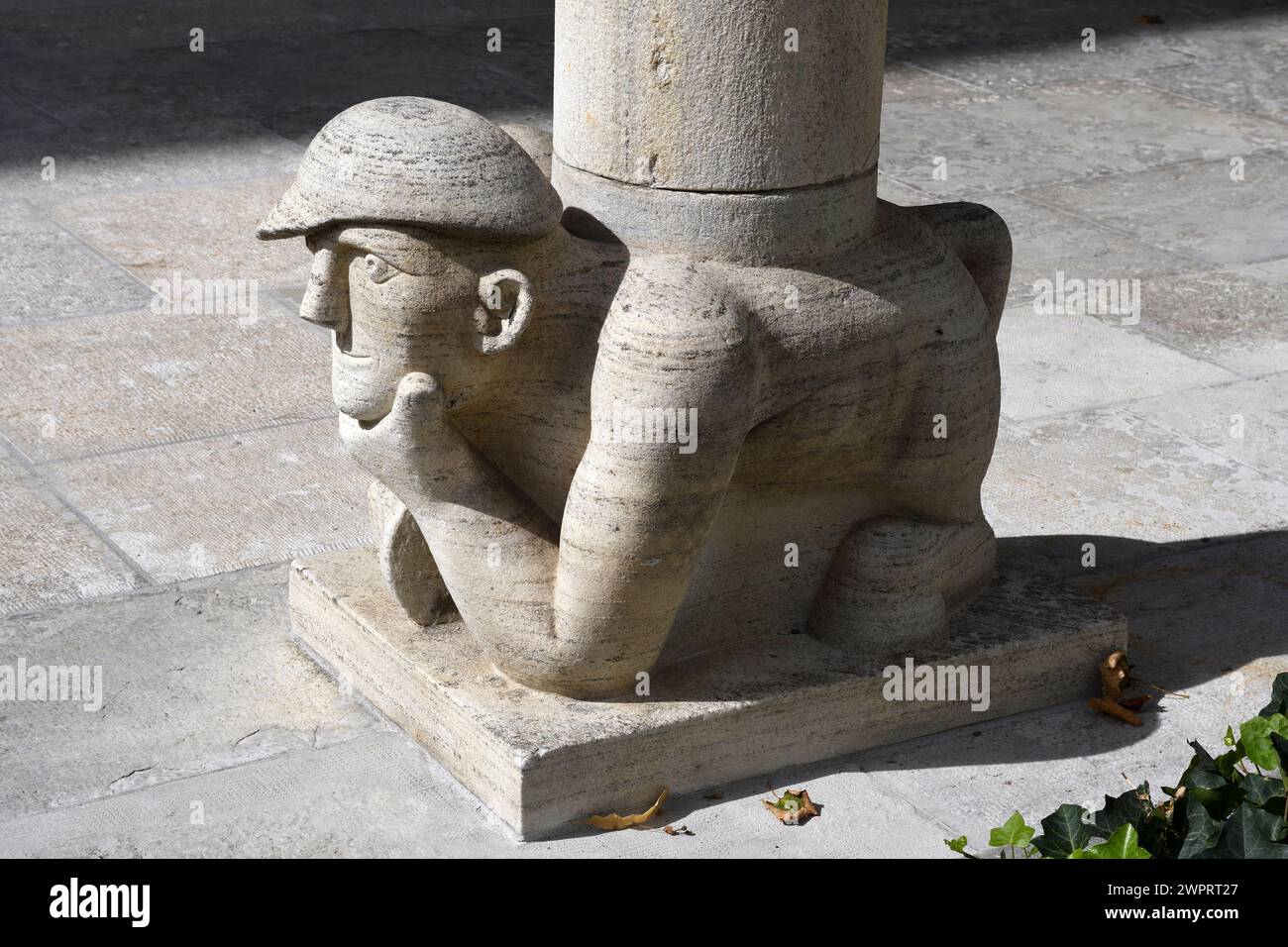 Sos Column Basel Column cap hi-res stock photography and images - Alamy
