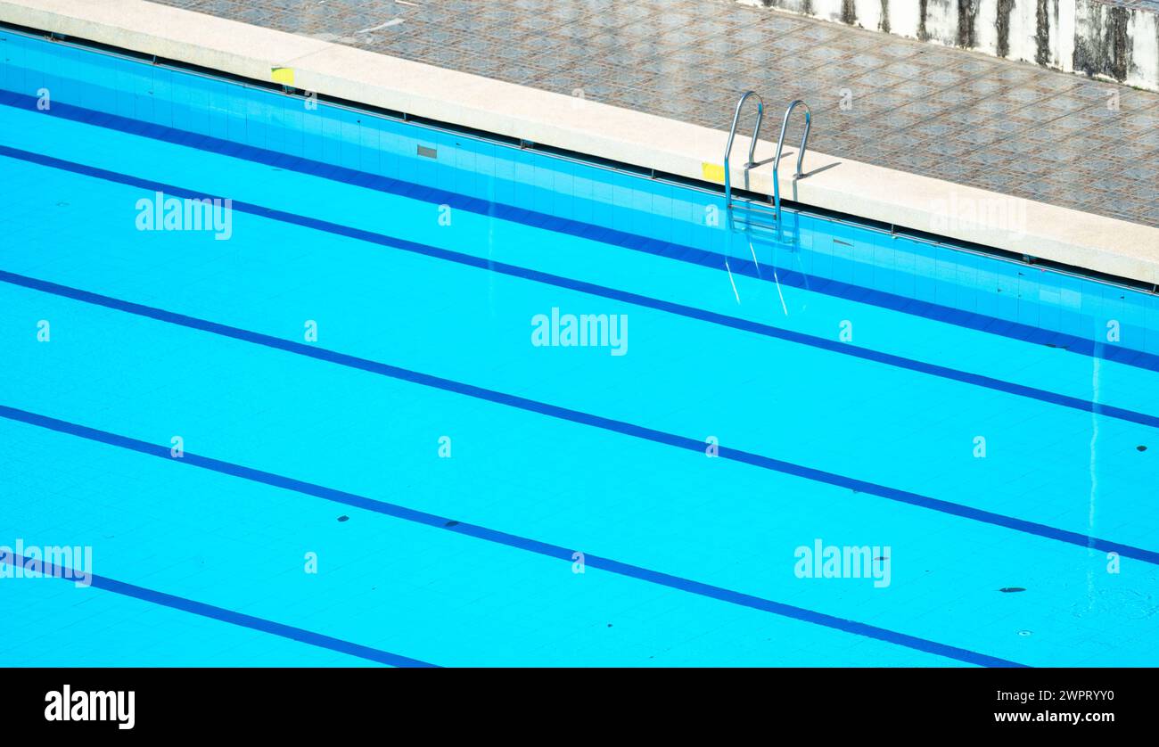 Olympic swimming pool above hi-res stock photography and images - Alamy