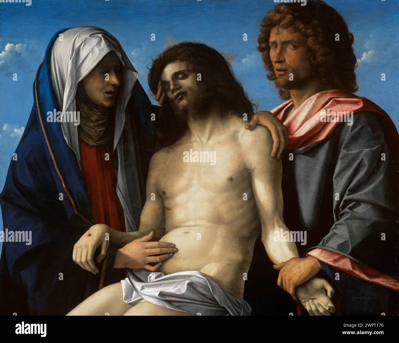 Giovanni Bellini (c.1430-1516) – The Lamentation of Christ Stock Photo ...