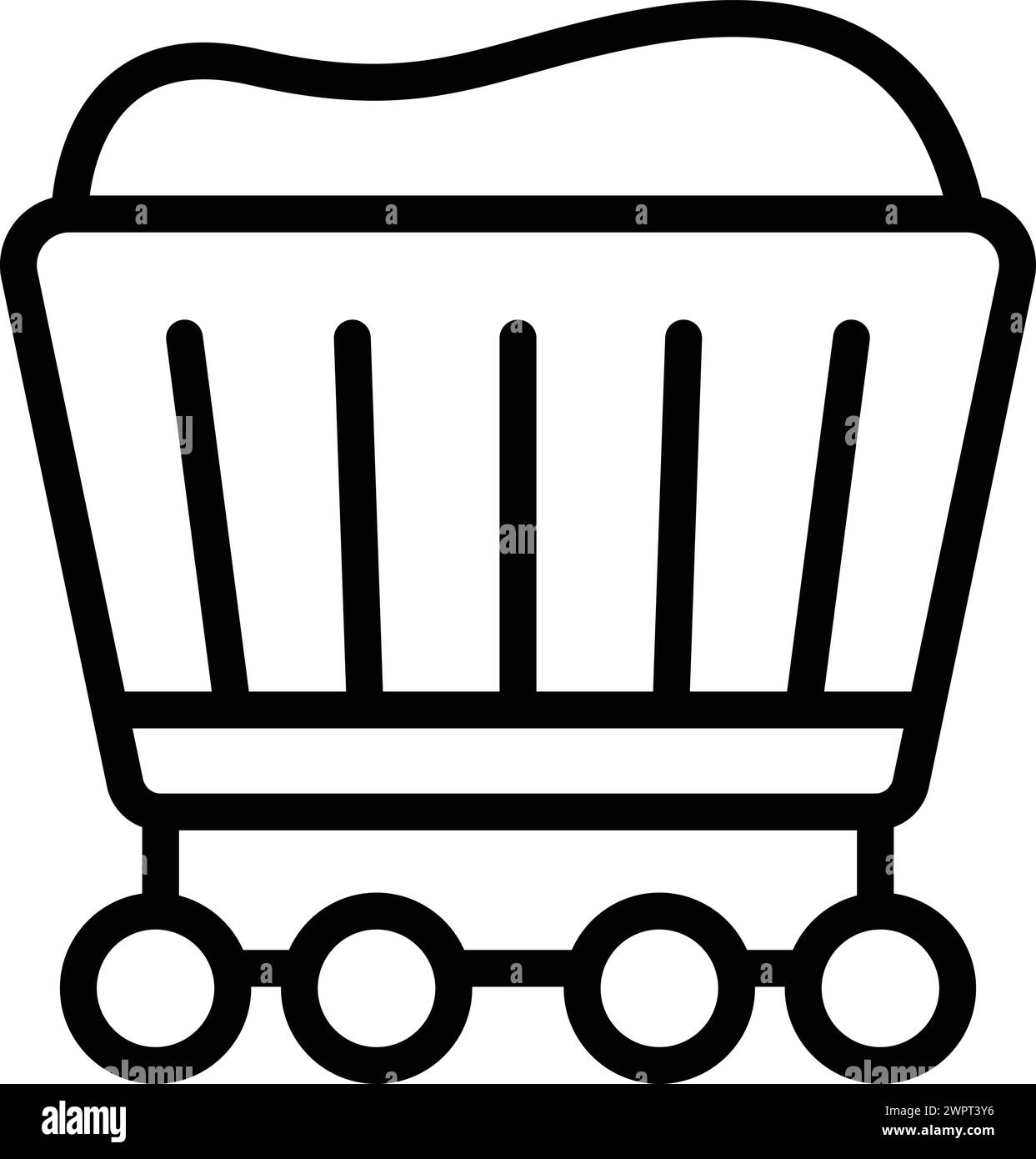 Overland train system Stock Vector Images Alamy