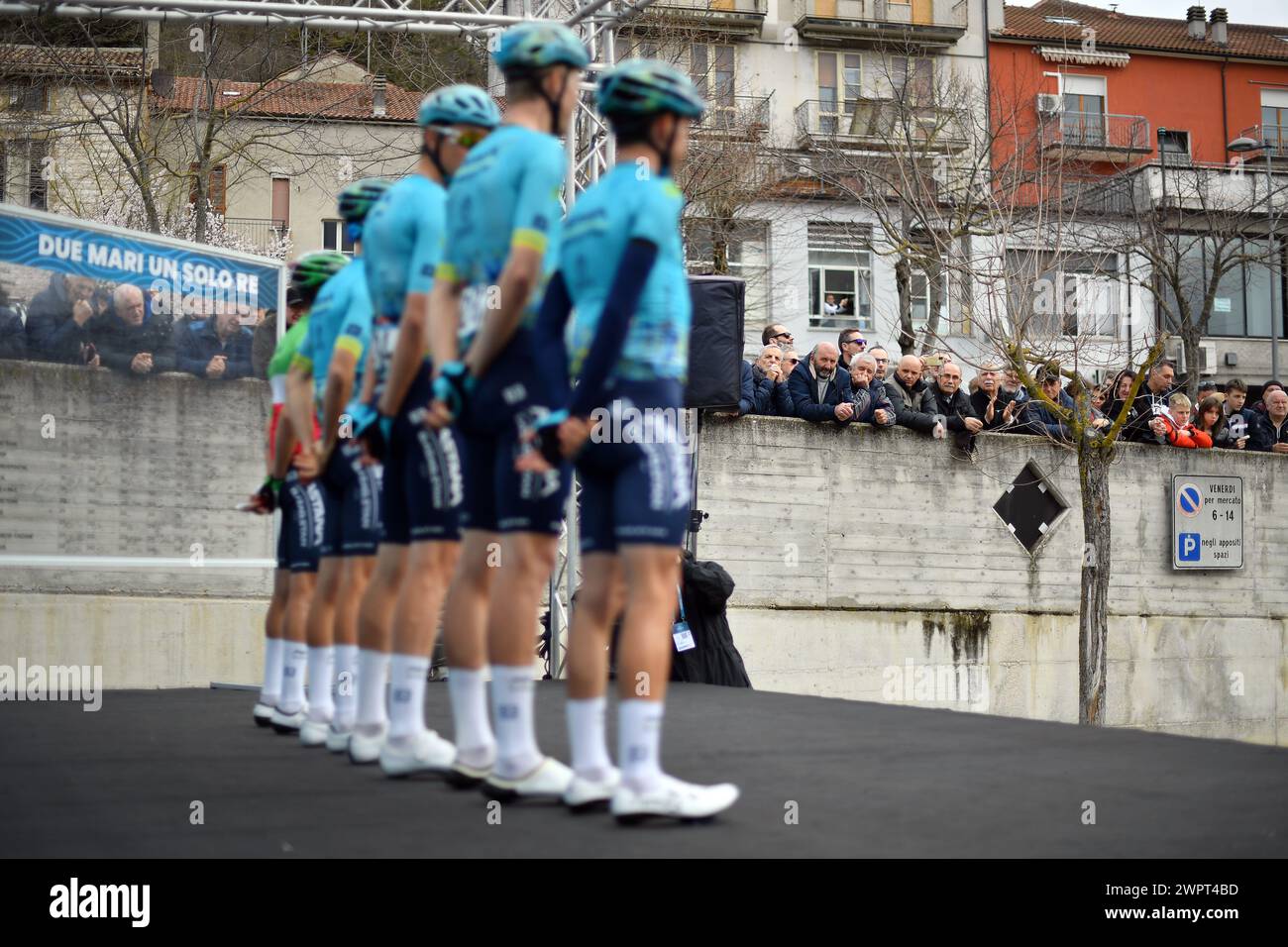Team presentation on the 59th TirrenoAdriatico 2024, Stage 6 a km from