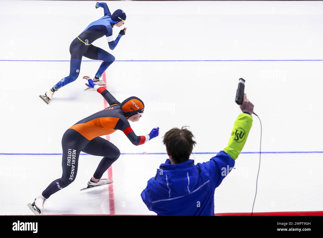 INZELL RijpmaDe Jong (NED), Yekaterina Aydova (KAZ) (lr