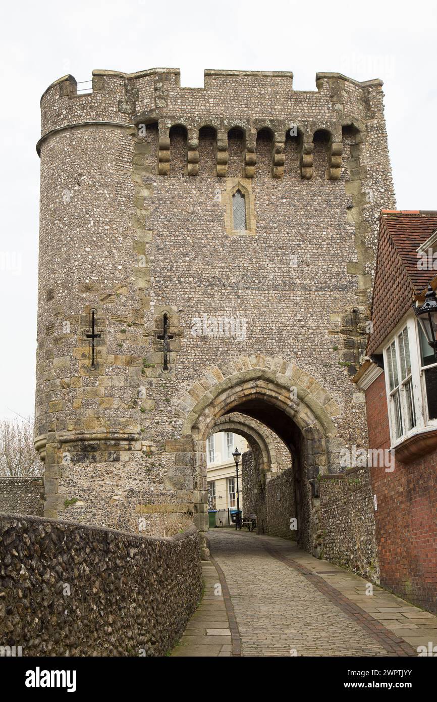 Lewes East Sussex Stock Photo