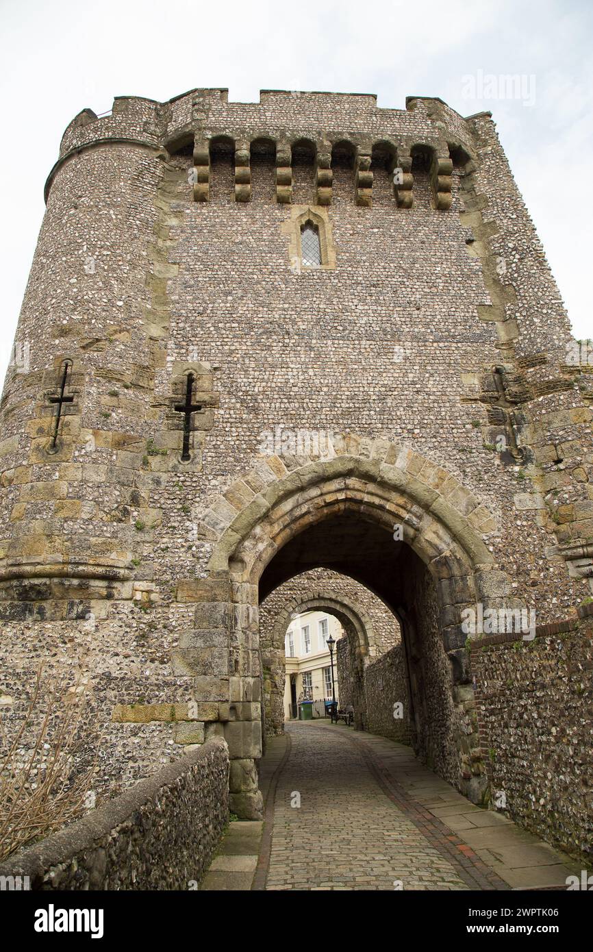 Lewes East Sussex Stock Photo