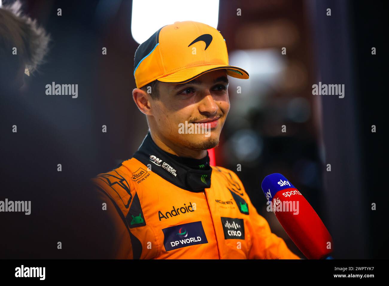 Jeddah, Arabie Saoudite. 08th Mar, 2024. NORRIS Lando (gbr), McLaren F1 ...