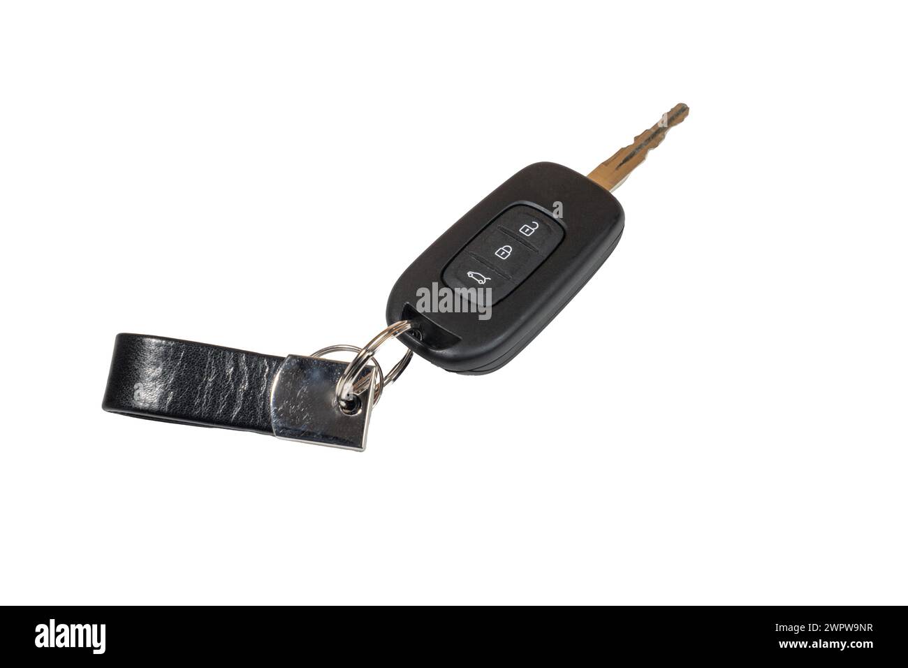 a car key on a transparent background Stock Photo