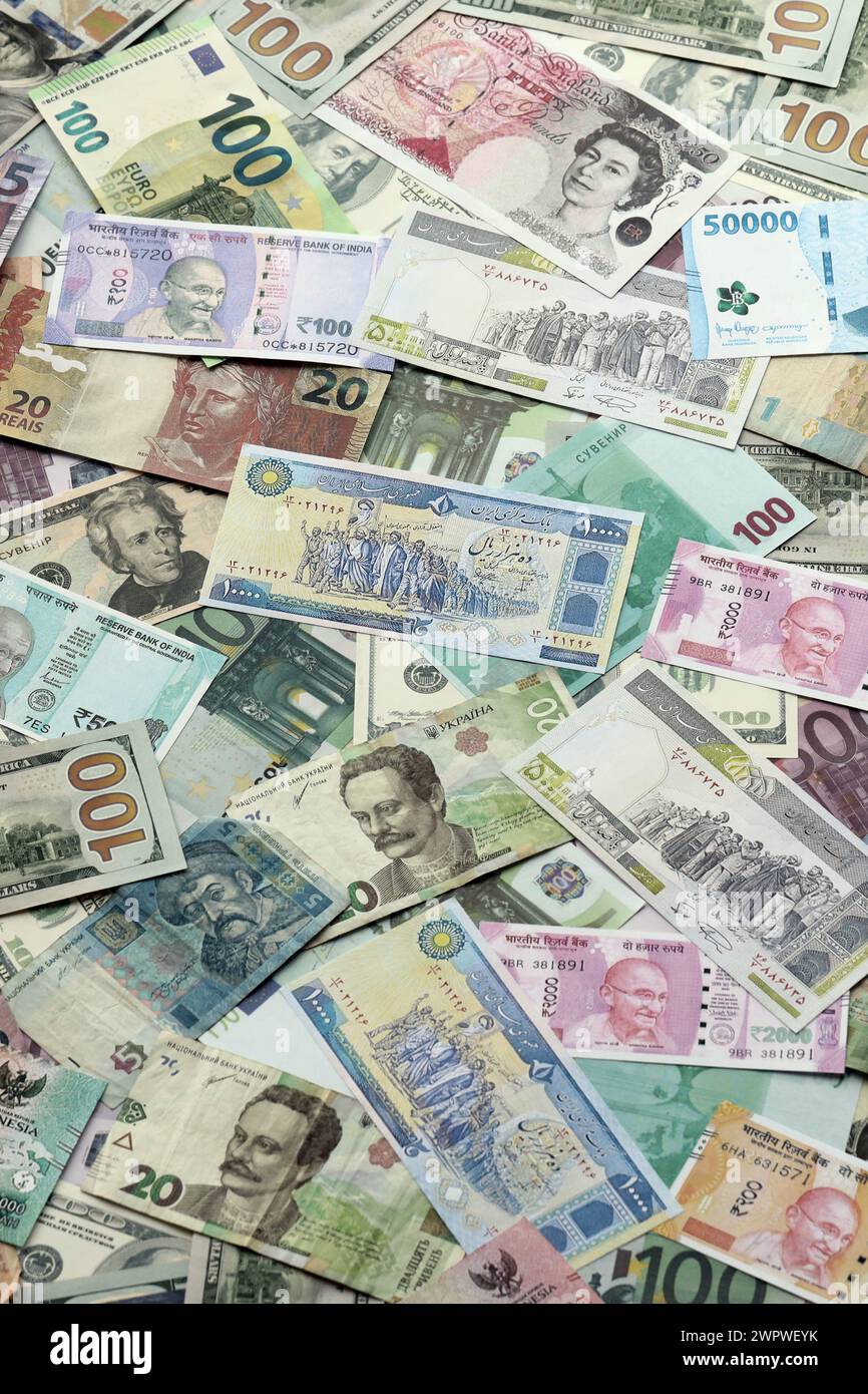 Banknotes china india british hi-res stock photography and images - Alamy