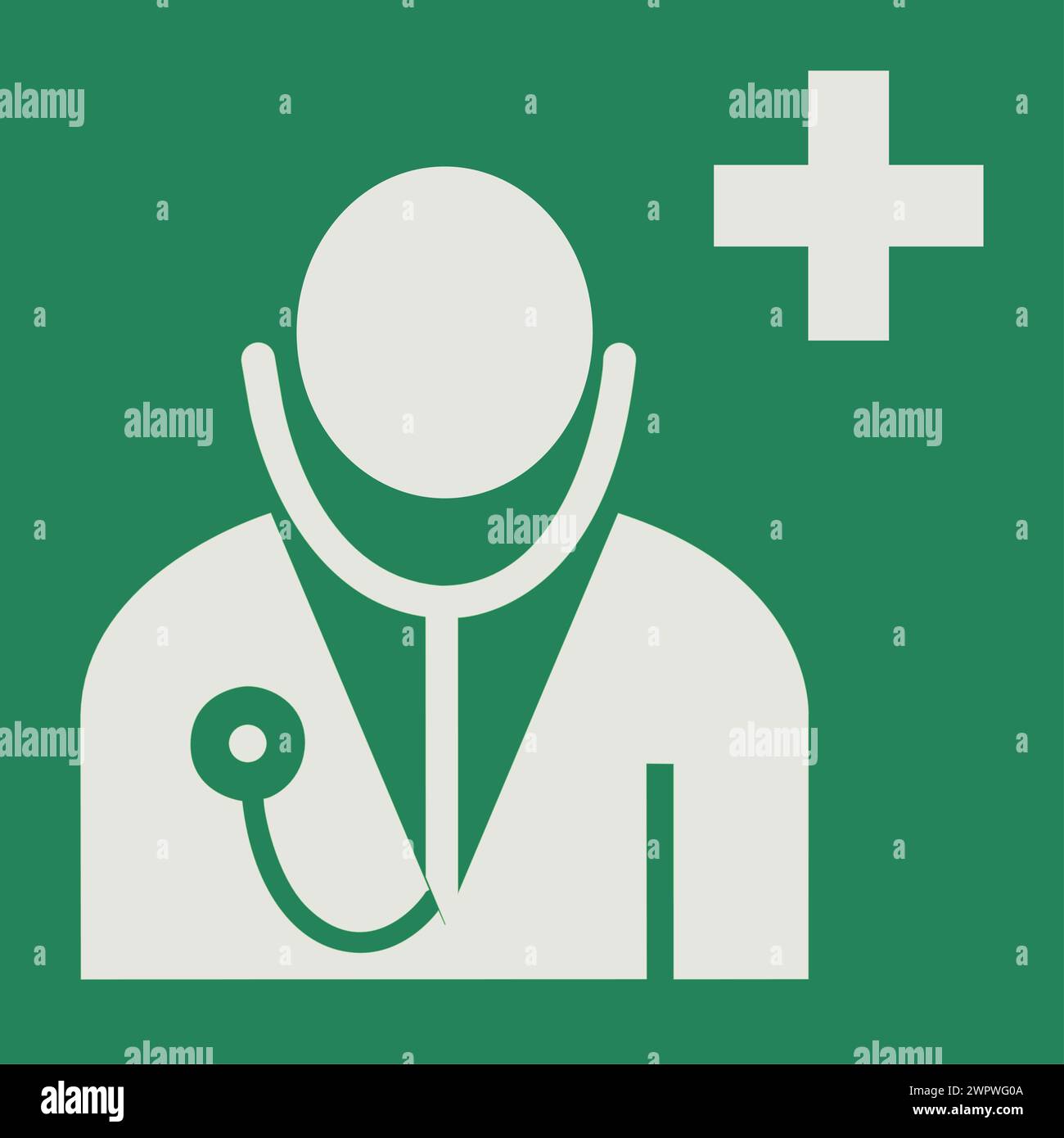 Atenci n m dica stock vector images alamy