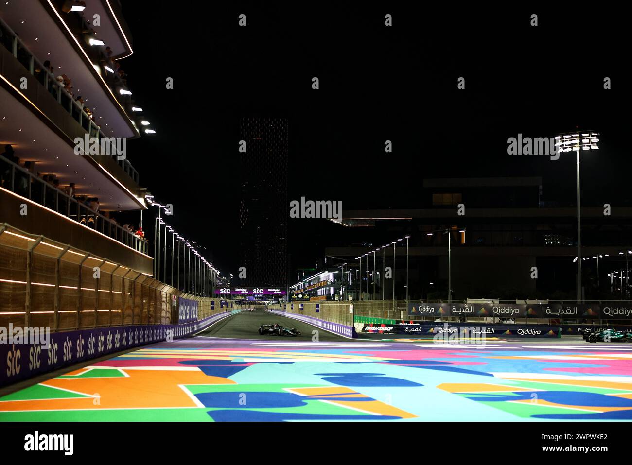 Jeddah, Saudi Arabia. 09th Mar, 2024. George Russell (GBR) Mercedes AMG ...