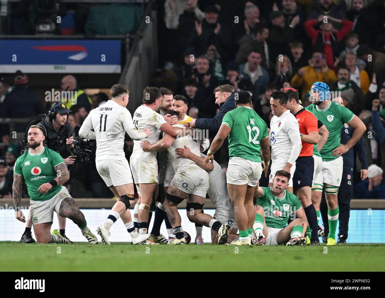 9th March 2024; Twickenham Stadium, London, England Six Nations