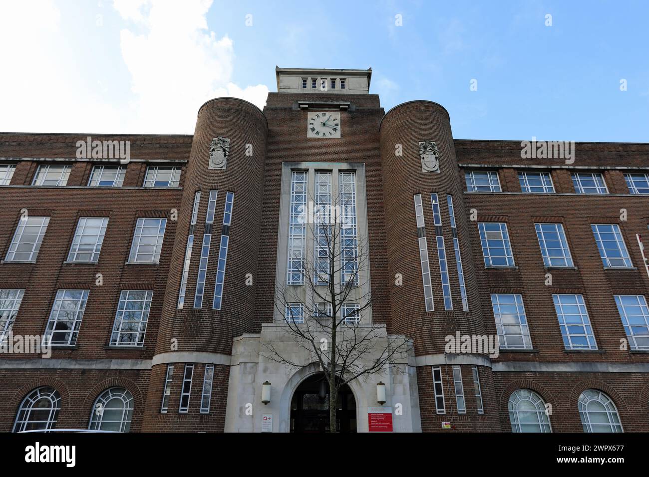 David Keir Building at Queens University in Belfast Stock Photo - Alamy