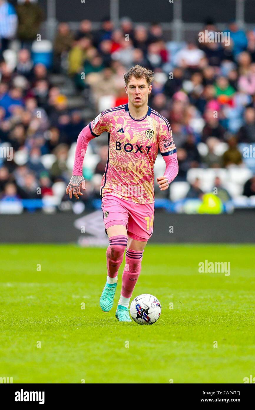 John Smith's Stadium, Huddersfield, England 2nd March 2024 Joe Rodon
