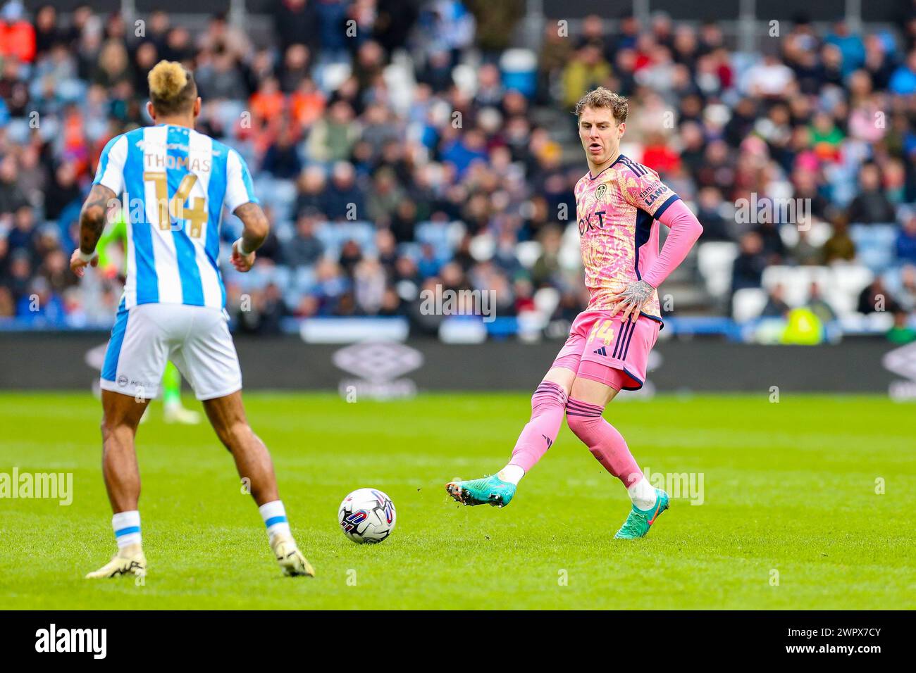 John Smith's Stadium, Huddersfield, England 2nd March 2024 Joe Rodon