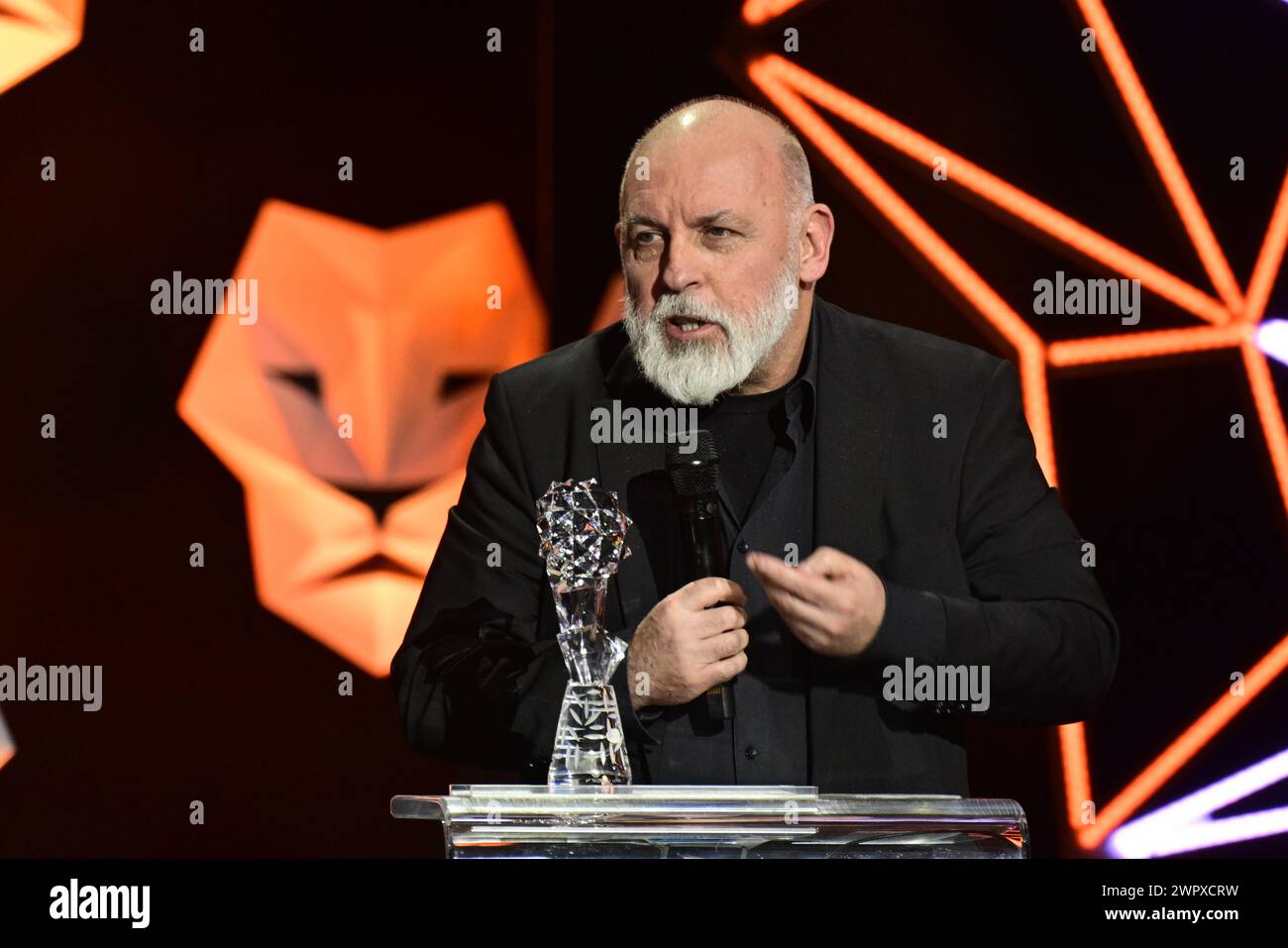Prague, Czech Republic. 09th Mar, 2024. Annual Czech Lion Film Awards
